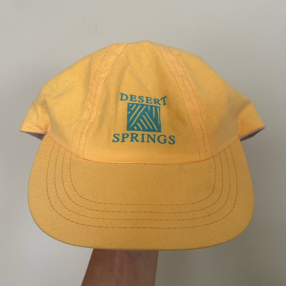 Vintage Fresh Produce Desert Springs Yellow Hat